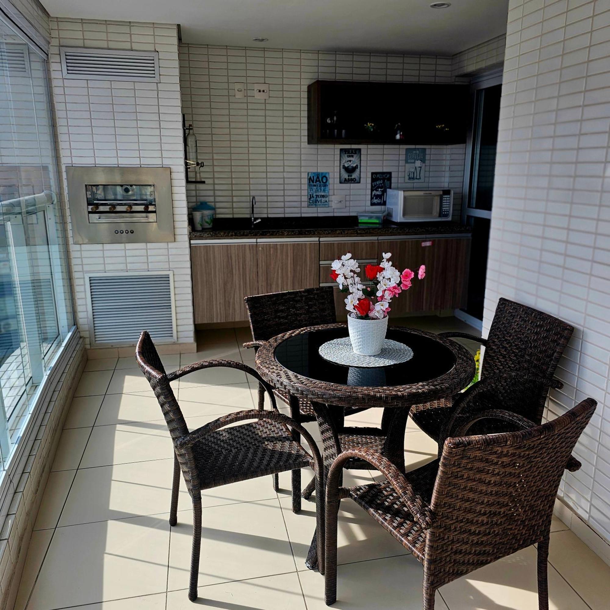 Ferienwohnung Requinte E Sofisticacao Praia Grande  Exterior foto