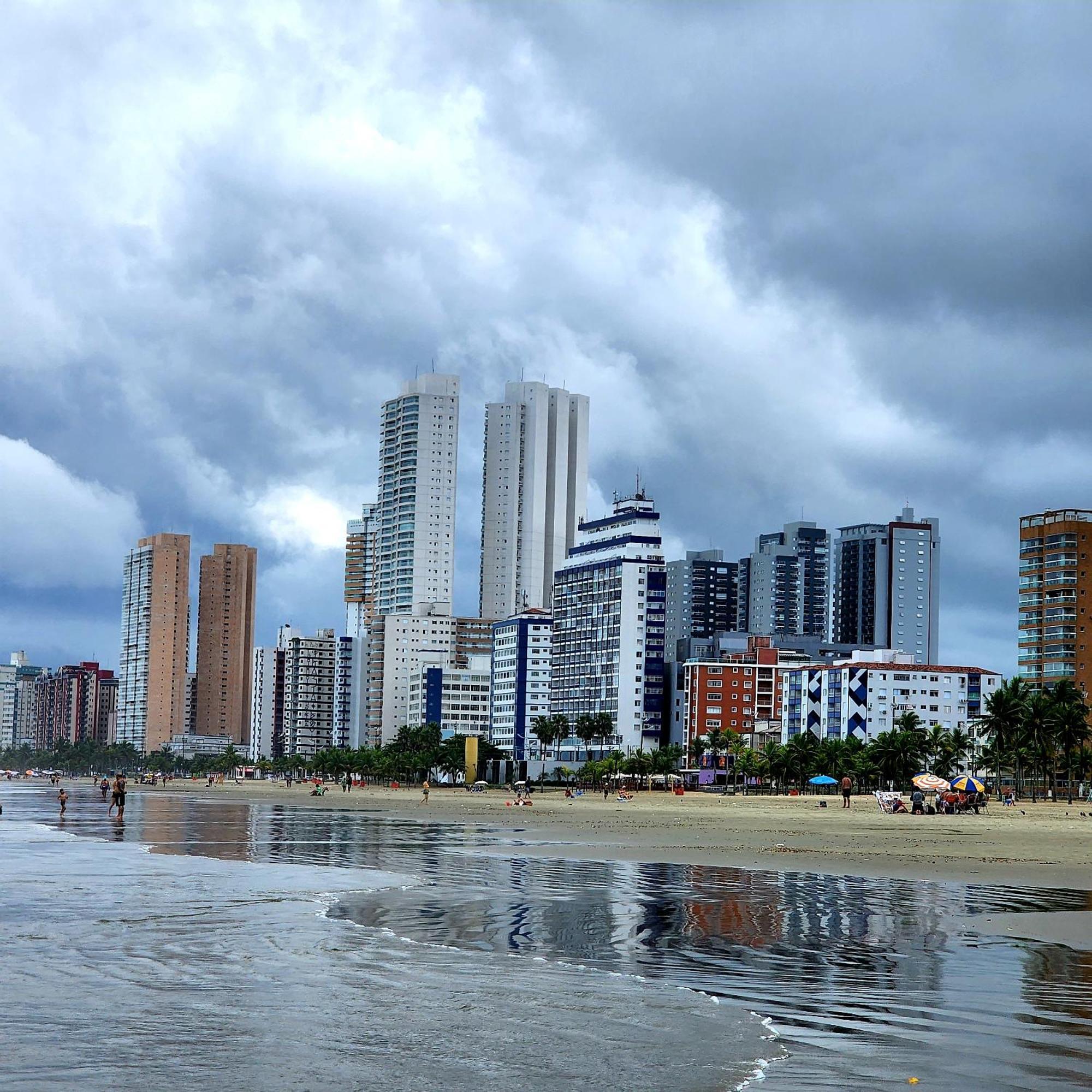 Ferienwohnung Requinte E Sofisticacao Praia Grande  Exterior foto
